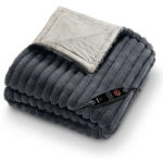 Beurer HD 82 Stockholm heated blanket, grey, 130 x 180 cm