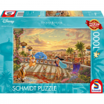 Schmidt Spiele Thomas Kinkade Studios: Disney Dreams Collection - Jasmine Dancing in the Desert Sunlight, puzzle 1000 pieces