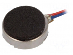 Motor: DC | vibration | 2.4&divide;3.5VDC | 120mA | 10x3.4mm | 14500rpm
