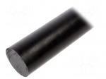 Mount.elem: rod | &Oslash;: 50mm | L: 500mm | black | Length tolerance: 0 | +1mm