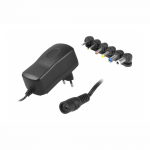 Patareisid, akusid ja laadijaid // Universaalsed toiteplokid 12V, 9V, 5V // Zasilacz regulowany 3 V-12 V/2500 mA, 6 wtyk&oacute;w LXG288