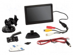 TFT display | 640x480 | black | 12VDC,24VDC | 5" | 126.7x26.4x86.5mm