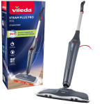 Vileda STEAM PLUS PRO XXL steam cleaner including 2 replacement covers