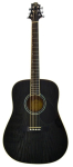 Samick Greg Bennett D-4 TBK - gitara akustyczna dreadnought, Transparent Black