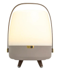 Kooduu Lite-up Play 2.0 Mono portable speaker Beige, White, Wood 10 W