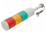 Signaller: signalling column | LED | red/amber/green | Usup: 24VDC