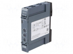 Timer | 0,05s&divide;100h | SPDT | 250VAC/3A | 12&divide;240VAC | 12&divide;240VDC | DIN | IP20