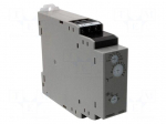 Timer | 0,1s&divide;1200h | DPDT | 250VAC/5A | 24&divide;240VAC | 24&divide;240VDC | DIN | IP20