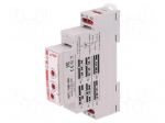Timer | 1s&divide;10days | SPDT | 24VDC/16A,250VAC/16A | 12&divide;240VAC | DIN | IP20