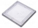 Inspection windows | polycarbonate | 103x103x11mm