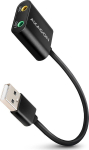 Cable iLike  AXAGON ADA-12 USB 2.0  Stereo Audio Mini-Adapter  15 cm Kabellange