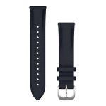 Strap Garmin Quick Release Bands (20 mm)\nNavy italian leather, silver hardware