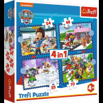 M&auml;nguala | PC | Konsoolid | Tarvikud // Harivad m&auml;nguasjad | Interaktiivsed | Loomingulised | Kunstilised // Puzzle - 4w1 (?35, 48, 54, 70) - Psie sprawy - Psi Patrol - Trefl 34650