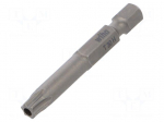 Screwdriver bit | Torx&reg; with protection | T30H | Overall len: 50mm
