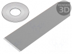 Wire: ribbon | 1.27mm | stranded | Cu | 26x26AWG | unshielded | PVC | grey