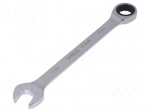 Key | combination spanner,with ratchet | 17mm