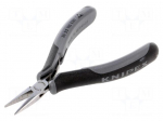Pliers | half-rounded nose | ESD | Pliers len: 115mm