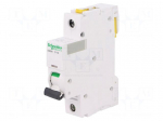 Circuit breaker | 230VAC | Inom: 1A | Poles: 1 | DIN | Charact: D | 6kA