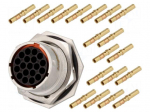Connector: circular | Series: RT360 | socket,plug | female | crimped