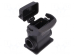 Enclosure: for rectangular connectors | Han Eco B | size 10B | M32