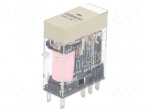 Relay: electromagnetic | DPDT | Ucoil: 24VAC | 5A/250VAC | 5A/30VDC