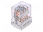 Relay: electromagnetic | 4PDT | Ucoil: 48VDC | 10A/250VAC | 10A/24VDC