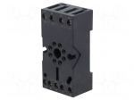 Socket | PIN: 8 | 10A | 250VAC | Mounting: DIN,on panel | Series: HF10FH