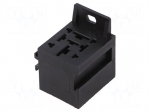 Socket | 70A | Mounting: on panel | Series: ISO | 40&divide;85&deg;C | Colour: black