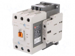 Contactor: 3-pole | NO x3 | Auxiliary contacts: NO + NC | 230VAC | 65A