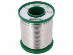 Solid,soldering wire | Sn99,3Cu0,7 | 2mm | 1kg | lead free | 227&deg;C