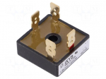 Single-phase bridge rectifier | Urmax: 1.6kV | If: 14A | Ifsm: 380A