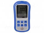 Tester: ultrasonic thickness meter | 1&divide;300mm | 1% | 80x145x30mm