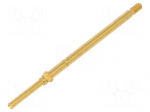 Test probe | Operational spring compression: 4mm | 5A | &Oslash;: 1.3mm