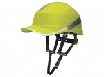 Protective helmet | Size: 55-62mm | yellow | CE,EN 397,EN 50365