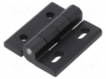 Hinge | Width: 40mm | cast zinc | H: 45mm | without regulation