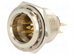 Socket | XLR mini | male | PIN: 5 | soldering | 4A | 0.5mm2