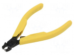 Pliers | oblique,cutting | ESD | blackened tool | Pliers len: 110mm