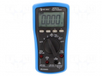 Digital multimeter | LCD | (6000) | VDC: 60mV,1kV | VAC: 60mV,1kV