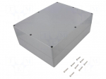 Enclosure: multipurpose | X: 230mm | Y: 300mm | Z: 111mm | ABS | IP68