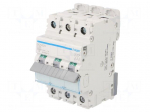 Circuit breaker | 230/400VAC | Inom: 25A | Poles: 3 | Charact: C | 10kA
