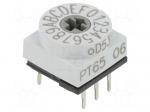 Encoding switch | HEX/BCD | Pos: 16 | THT | Rcont max: 80m&Omega; | PT65