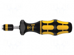 Screwdriver: torque | 105mm | Holder: C6,3mm,E6,3mm | 1/4" | ESD