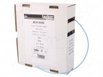 Heat shrink sleeve | glueless | 2: 1 | 1.2mm | L: 10m | blue | polyolefine