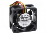 Fan: DC | axial | 12VDC | 40x40x20mm | 18.6m3/h | 42dBA | ball | 11000rpm