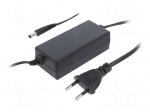 Power supply: switching | 12VDC | 2A | Out: 5,5/2,5 | 24W | 90&divide;264VAC