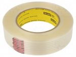 Tape: fixing | W: 30mm | L: 55m | Thk: 0.15mm | synthetic caoutchouc