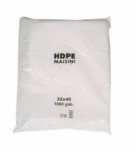 Iesaiņo&scaron;anas maisiņi, HDPE, 32x40cm, 8mk, 1000 gab.
