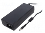 Power supply: switching | 12VDC | 10A | Out: 5,5/2,5 | 120W | 90&divide;264VAC
