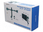 Holder | 9kg | 17&divide;32" | Arm len: 380mm | Standard: 75x75mm,100x100mm