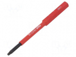 Interchangeable blade | insulated | Torx&reg; | TX07 | Overall len: 75mm